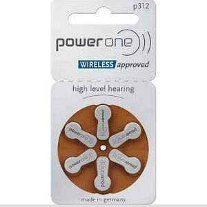Powerone hearing aid batteries